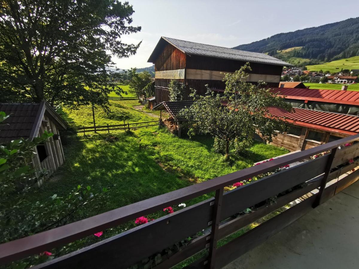 Ferienwohnung Wiesenblick Bad Hindelang Exterior photo