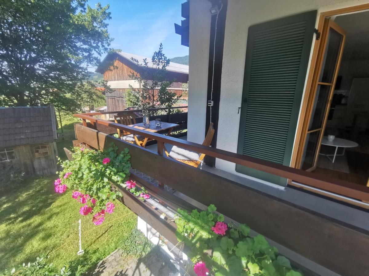 Ferienwohnung Wiesenblick Bad Hindelang Exterior photo
